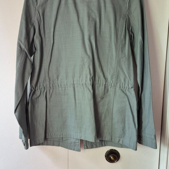 NWT Le Chateau Utility Jacket Blue Grey Women XS - Picture 3 of 3